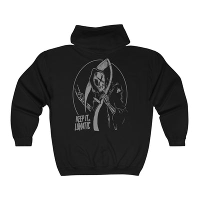 DeathReaper Full Zip Hooded Sweatshirt - Men's/Unisex