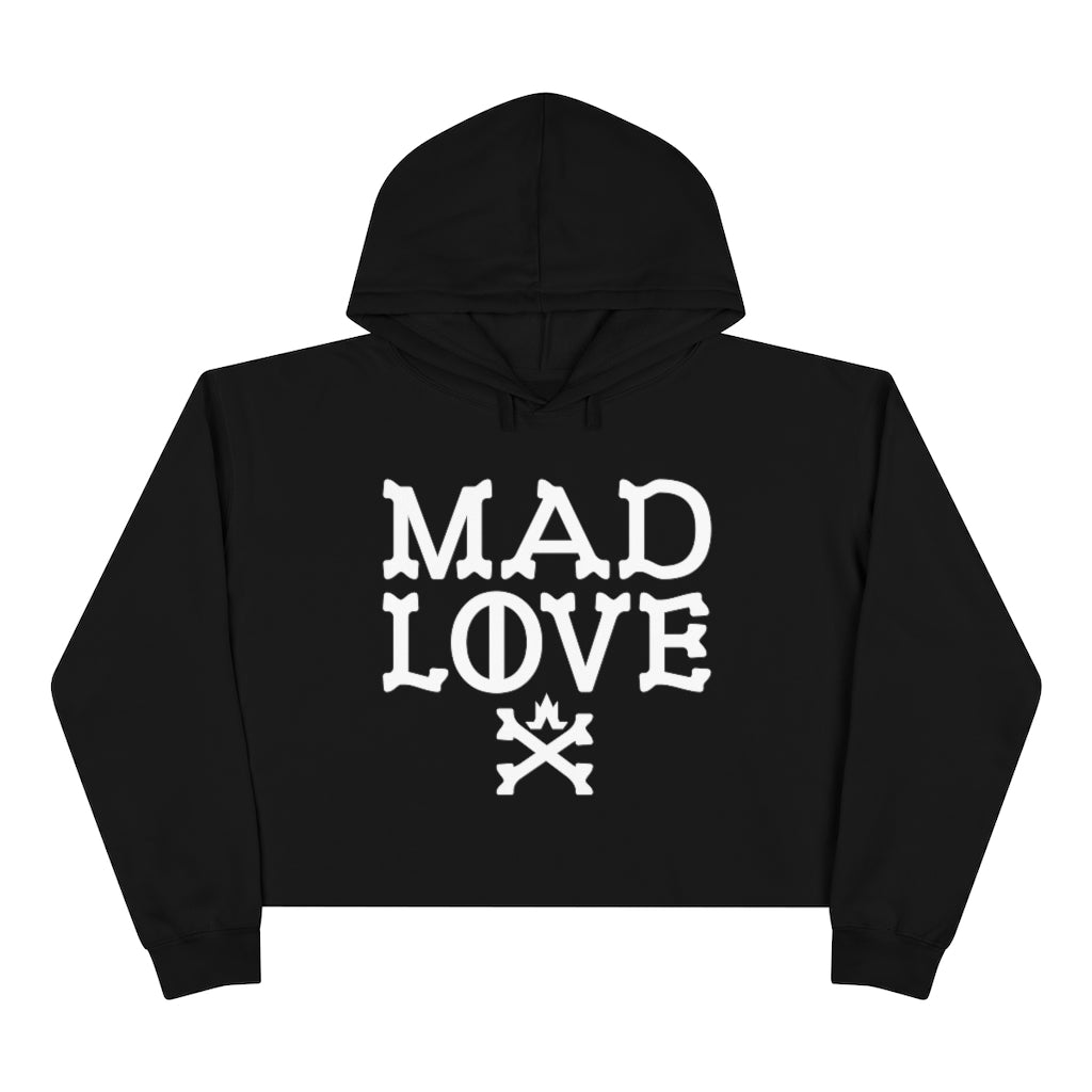 Mad Love X Crop Hoodie - Women's
