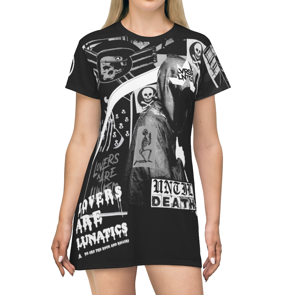 Rock Til Death T-Shirt Dress