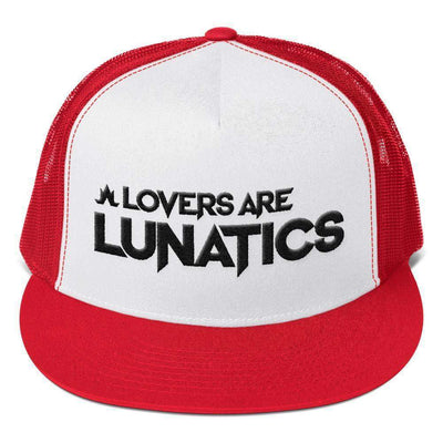 LAL - Structured Mesh Back Snapback-Mesh Snapback Hats-Lovers Are Lunatics
