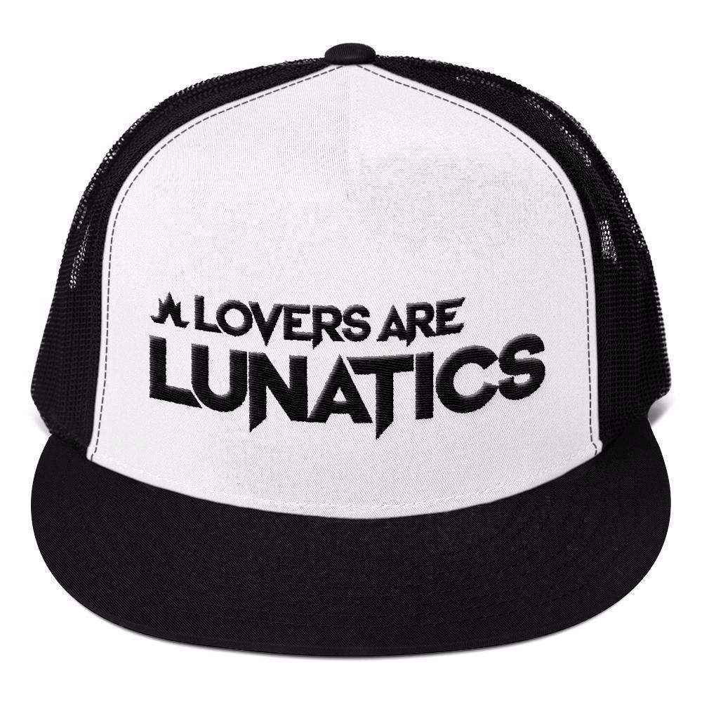 LAL - Structured Mesh Back Snapback-Mesh Snapback Hats-Lovers Are Lunatics