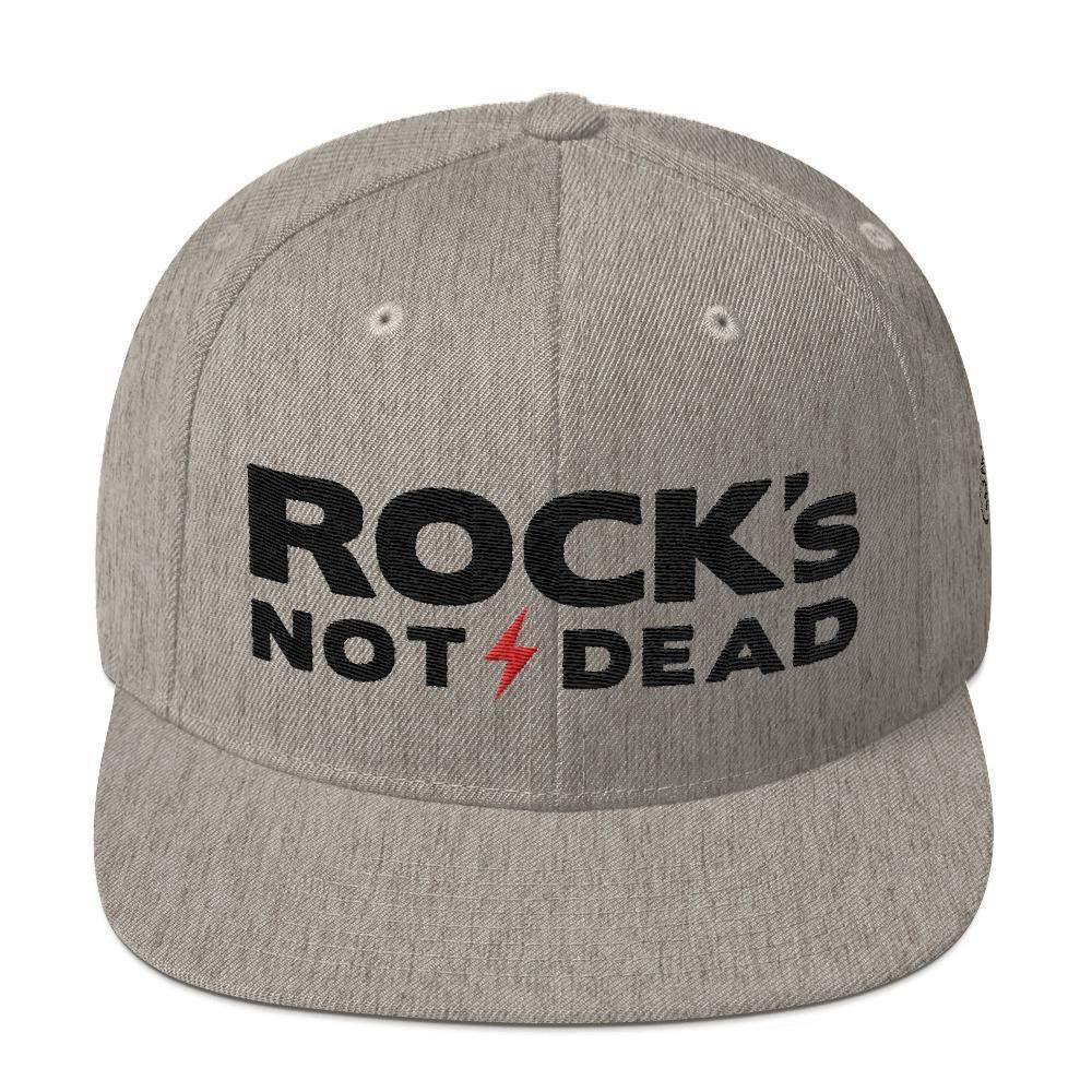 Rock's Not Dead - Snapback Hat - Festival Edition-Snapback Hats-Lovers Are Lunatics