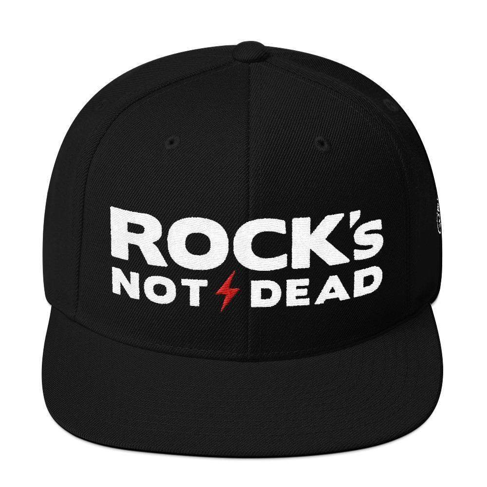 Rock's Not Dead - Snapback Hat - Festival Edition-Snapback Hats-Lovers Are Lunatics
