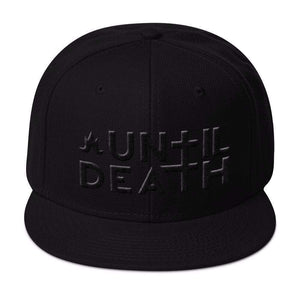 Until Death Murder Edition - Snapback Hat-Snapback Hats-Lovers Are Lunatics