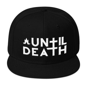 Until Death - Snapback Hat-Snapback Hats-Lovers Are Lunatics